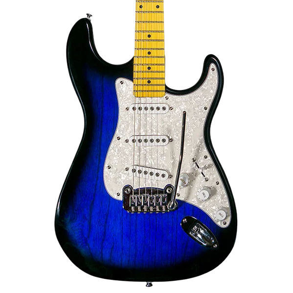 G&L Tribute S-500 Electric Guitar in Blueburst 